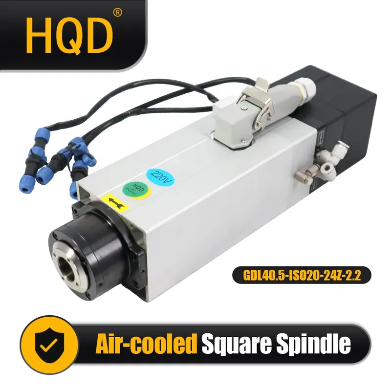Cnc Spindle Motor - Motor Spindle Quadrado com Trocador Automático