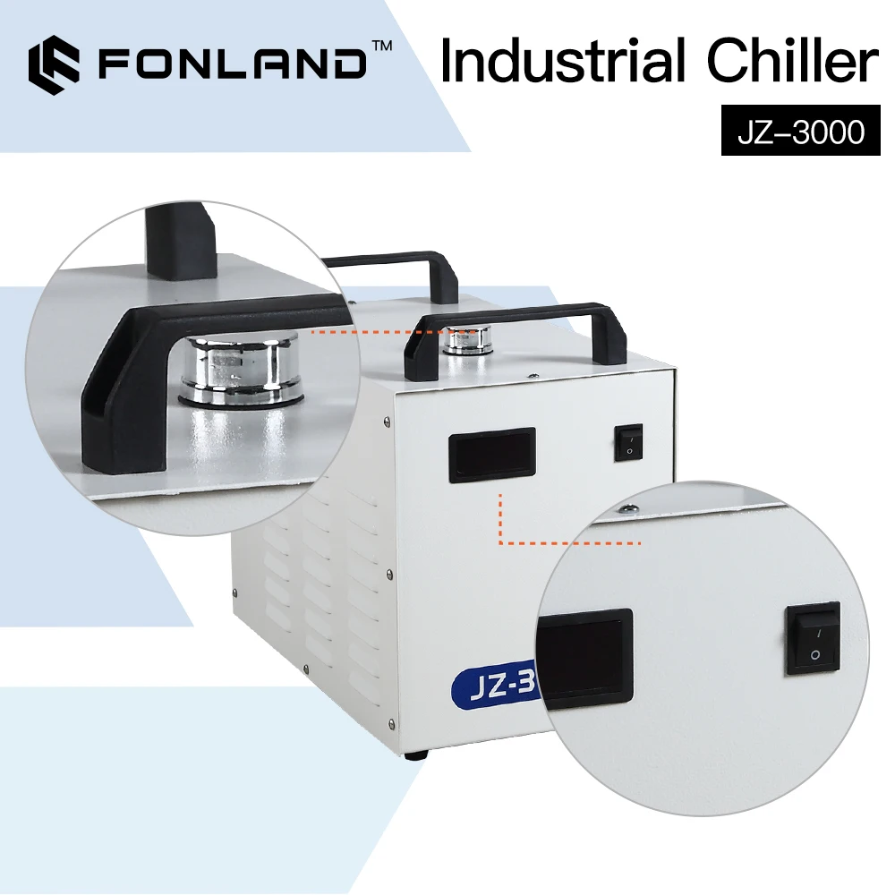 Chiller de Água Industrial FON - Laser Industrial Chiller avaliação e preço