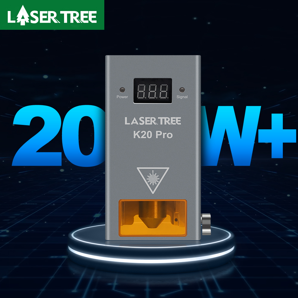 Árvore a laser k20 20w cabeça  - Industrial Laser Engraver avaliação e preço